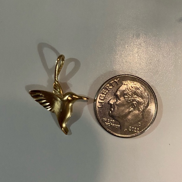14K Dove Pendant - Picture 2 of 2